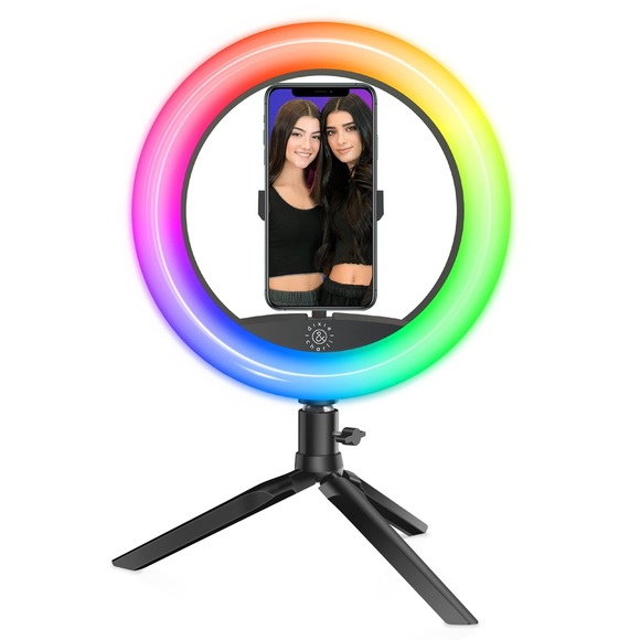 NEW Dixie & Charli Color Pro Series LED 8” Ring Light - Picture 2 of 7